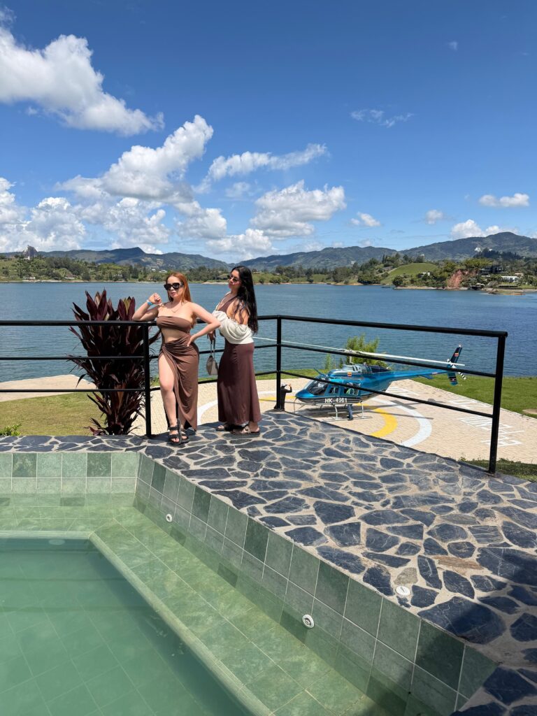 Guatape helicopter